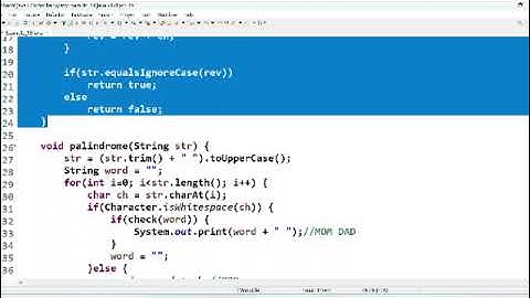Write a program in Java to enter a sentence. Display the words which   are only palindrome.