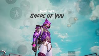 Killing Spree With Shape Of You ❣️| Pubg Mobile | Montage #2
