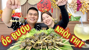 Ốc Bươu Nhồi Thịt Chấm Nước Mắm Gừng 2 Đứa Ăn Hết Mâm Mà Không Hề Hay Biết Vì Quá Ngon | Tập 801