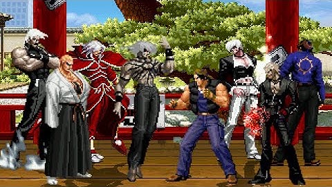 [KOF Mugen] Memorial | Bosses Team vs Heroes Team [ 4vs4 ]