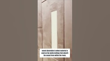 What is the difference between sound proofing and sound absorption?