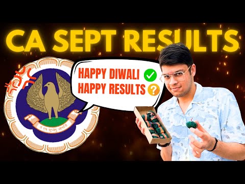 CA RESULTS SEPTEMBER 2025 | DIWALI HONEST TALK | MOTIVATION AND REALITY CHECK | #icai