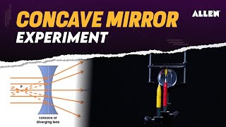 ➡️ Concave Mirror Experiment | Complete Video to Understand Practical | ALLEN Career Institute