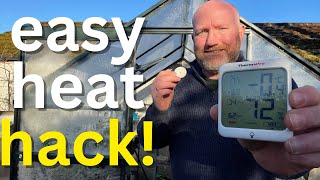 Turn Up The Heat In Your Greenhouse Using Everyday Items!