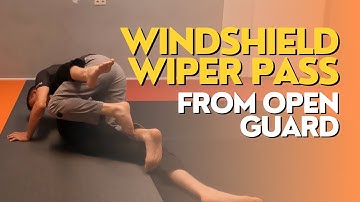 Windshield wiper pass open guard