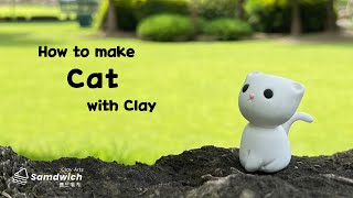 Cat, Air Dry Clay tutorial