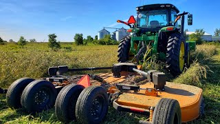Hauling Corn, Mowing and Crop Update