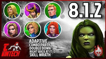 Act 8.1.2 Skill Wrath Path + She-Hulk Boss | 8.1 Itemless Exploration