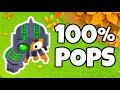 Can 1 Tower Get ALL The Pops In CHIMPS Mode? (Bloons TD 6)