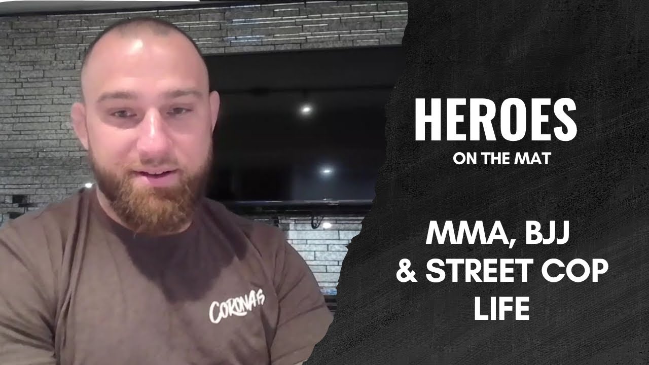 From competitive fighting to BJJ and all while being a cop