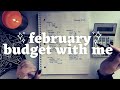 Budget with Me | February 2022 | Zero Based Budget