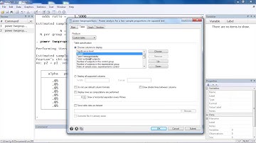 How to calculate sample size for two independent proportions using Stata®