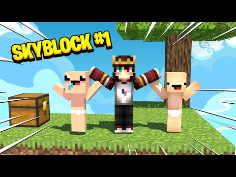 MİNECRAFT - SKYBLOCK 1 😱 - Minecraft