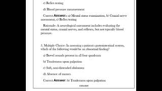 NR 302 Health Assessment