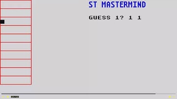 ATARI ST MASTERMIND MASTER MIND FROM CASCADE DISK 15 FROM Automation Menu INTRO CRACKTRO Disk 324