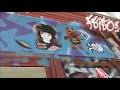 Street art de pre lachaise  belleville mai 2018