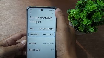 how to change hotspot password poco m2 pro, poco hotspot password setting