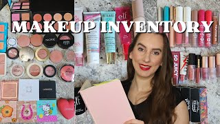 Makeup Inventory 2024 // How Much Makeup Do I Own?