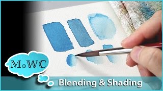 How to Blend Watercolor Paint Wet on Dry