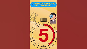 I’m taken before you get it” — Can YOU Guess the Answer 🤔  Short Brain  Teaser | Guess If You Can