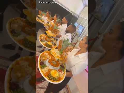 اجيو تشوفو اروع المأكولات و التحضيرات لعرس فخم و راقي جدا