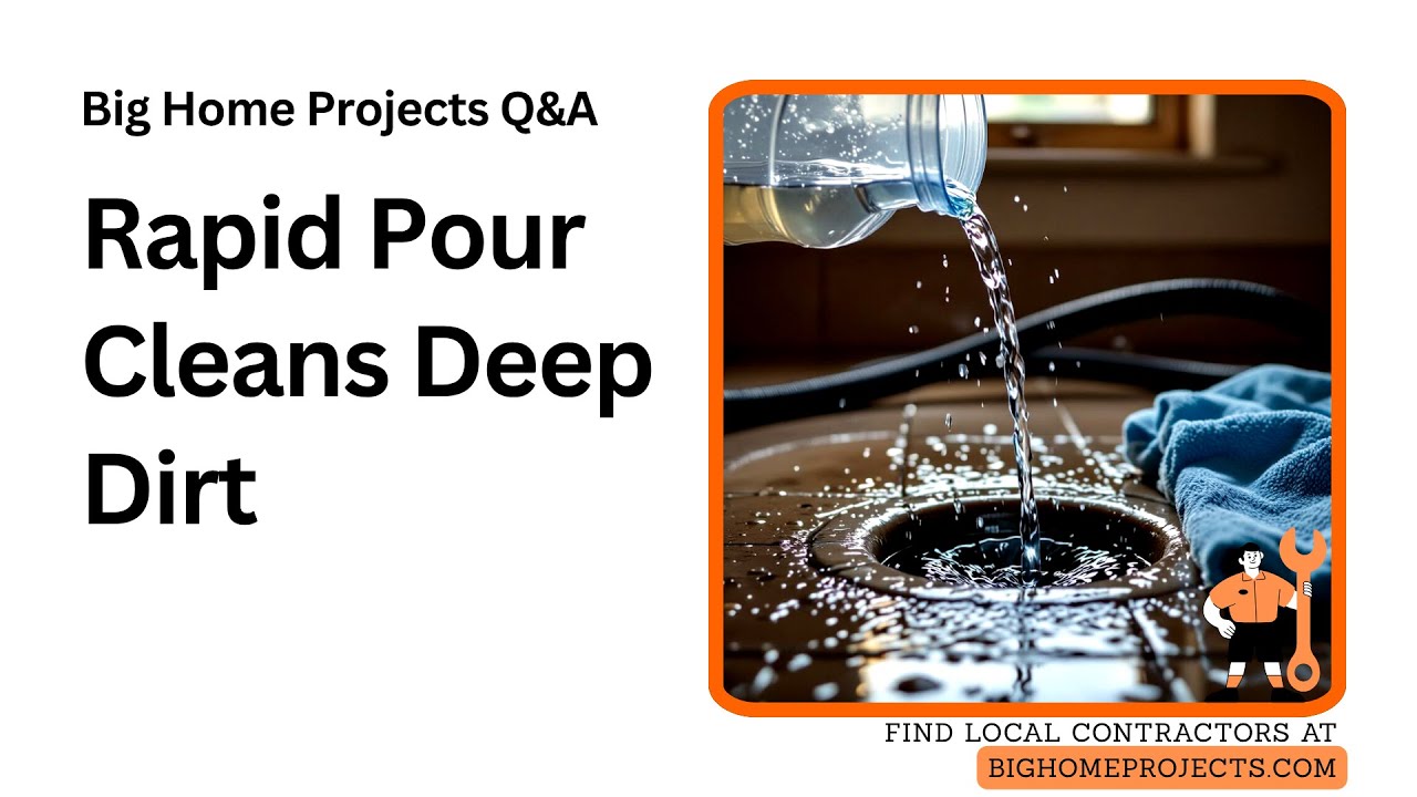 Rapid Pour Flow Cleaning Jug-Funnel Vacuum Sync