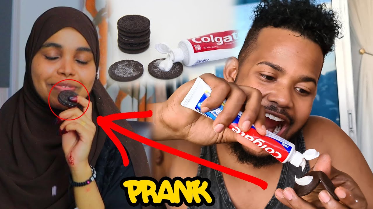 PRANK BUSKUD AYAAN DAAWADA ILKAHA U MARIYAY | COLGATE OREO