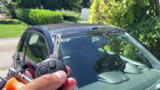2008 Smart Fortwo convertible- how to replace broken front slider latch
