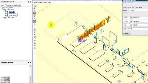Aveva. Pdms. 3D text