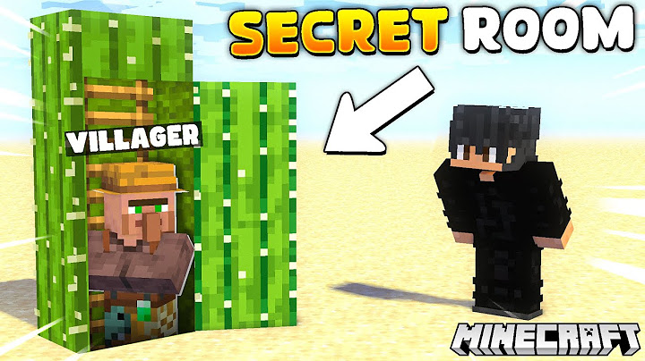 Villagers are HIDING from Me in this SECRET ROOM