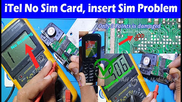 iTel it2160 No Sim Card Jumper Ways | iTel it2162 it2171 it2171 it2172 insert Sim Solution