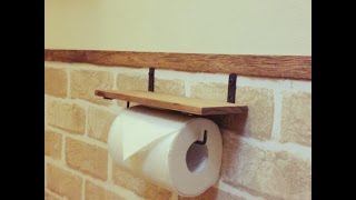 【DIY】100均グッズで「トイレットペーパー」をおしゃれに収納するアイデア♡～The idea of fashionable houses the toilet paper.