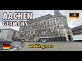 AACHEN, Germany 🇩🇪  - WALKING Tour 4K - Around AIX-LA-CHAPELLE