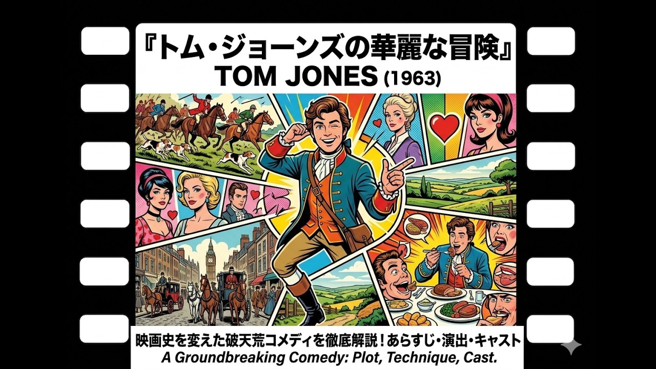 徹底解説】『トム・ジョーンズの華麗な冒険』(1963)の評価は？あらすじ