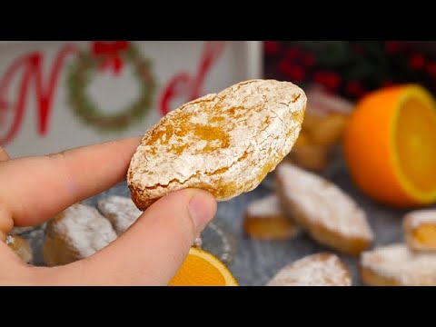 Sweet Italian Christmas cookies ? Almonds and orange! Gluten-free pastry: Ricciarelli ♥