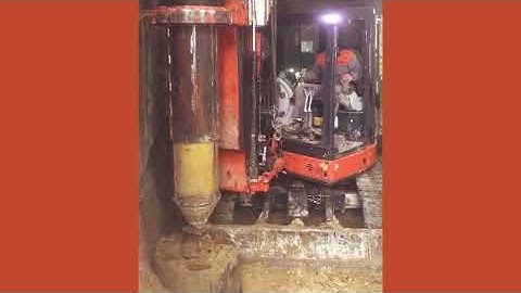 Tescar CF2.5 PLUS _ Compact piling machine