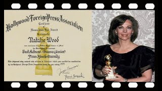 NATALIE WOOD: WON GOLDEN GLOBE "FROM HERE TO ETERNITY" (1980)