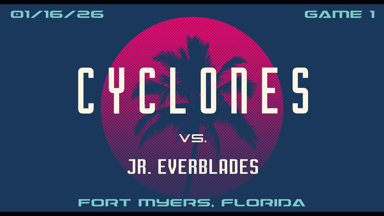 Fort Myers Tournament   Game 1 vs Jr. Everblades 1-16-26