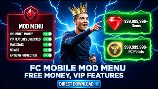FC MOBILE MOD MENU V26.2.01 - Unlimited Money, Points | Fc Mobile Mod Menu | Fc Mobile Mod Apk