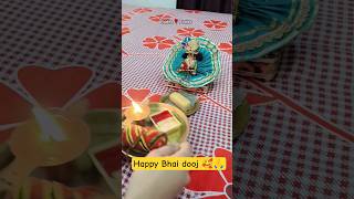 Happy Bhai dooj 🥰 #shorts #bhaidooj #laddugopal #laddugopalcollection #chattpujasong #ytshorts #diy