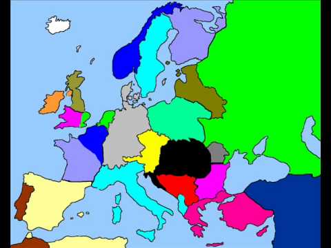 THE REAL MAP OF EUROPE IN 2020|Karte von Europa 2020|el mapa real de