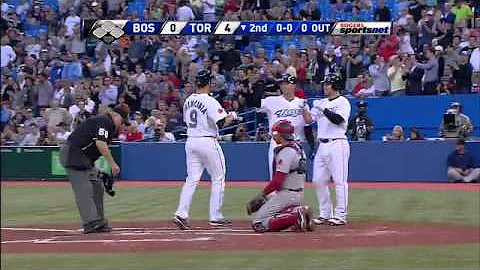 2011/09/08 Arencibia's three-run shot