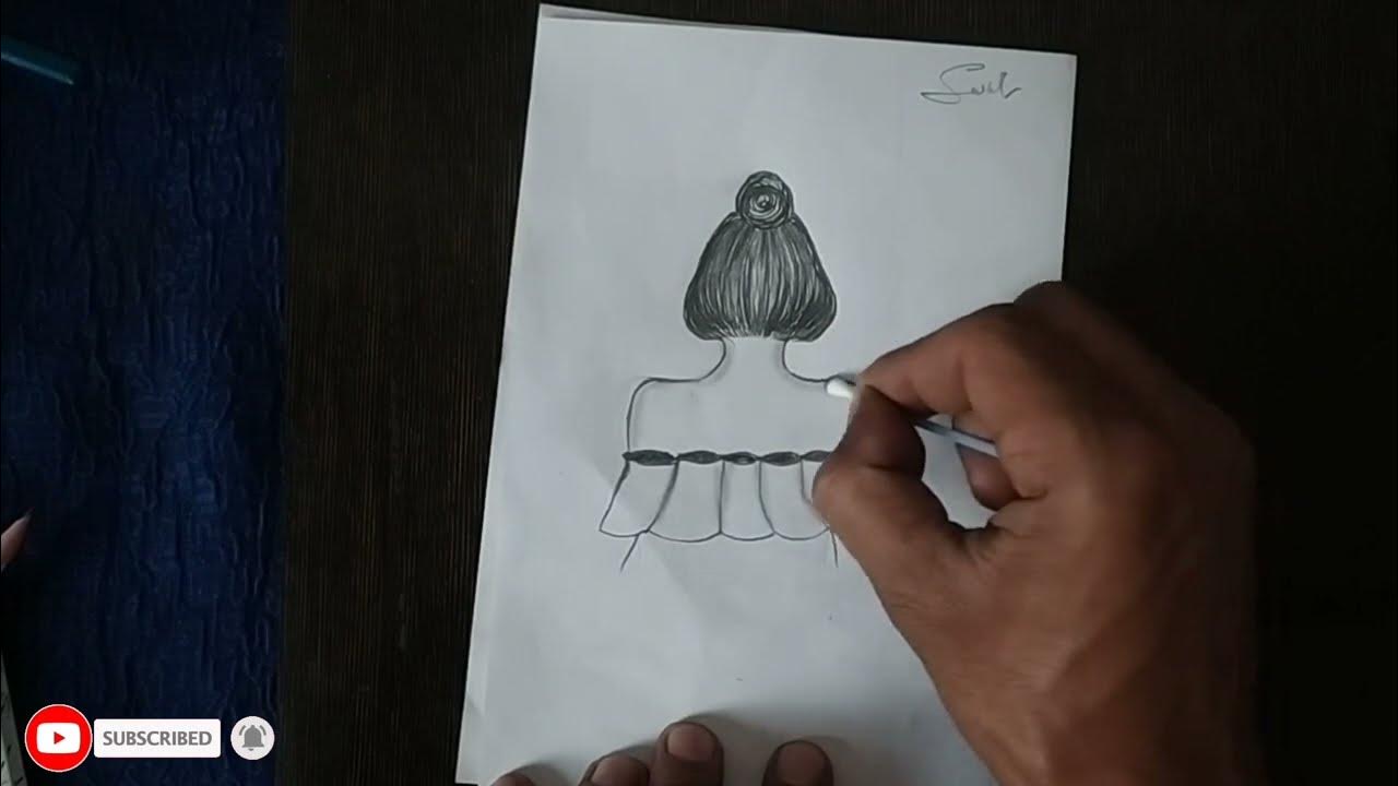 Comment dessiner le visage d'une fille manga Ladki ka chitra kaise banaen aasan tarike se