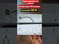Switch Board Me Inverter ka wiring kaise kre#electricalindia