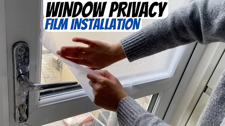 Window Privacy Film Installation & Review