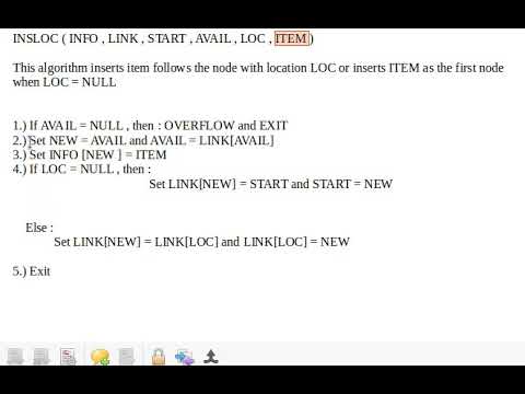 Insertion after Given Node | With Algorithm | Tech Code | C Programming