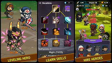 Tap Hero Clicker: Idle RPG Gameplay Android