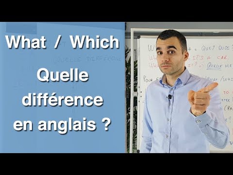 Vidéo: Différence Entre Alors Et Que Dans La Grammaire Anglaise