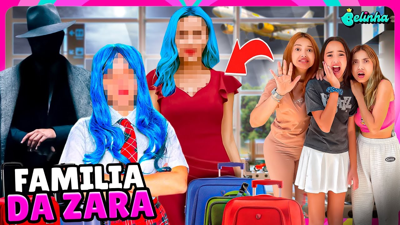 O PAI E A MÃE DA ZARA CHEGARAM NA CIDADE PARA PASSAR O NATAL (A MENINA QUE NÃO GOSTA DA BELINHA)