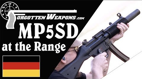 MP5SD at the Range: Subsonic vs Supersonic